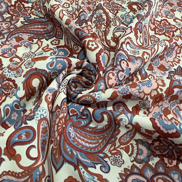 Viscose print fabric